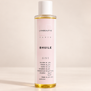 BHUILE Lambeautys – huile capillaire nourrissante pour les longueursv