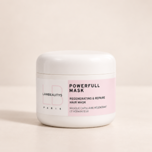Powerfull Mask Lambeautys – masque capillaire pour cheveux secs et fragilisés